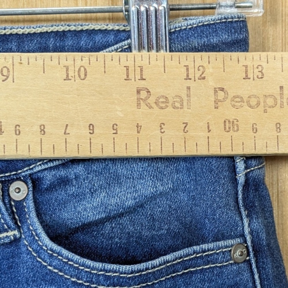 KanCan High Rise Skinny Jeans‎ Juniors 5/26 Button Fly Distressed Grunge - Picture 5 of 10